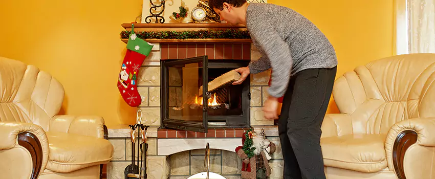 Gas to Wood-Burning Fireplace Conversion Services in Orangevale, California
