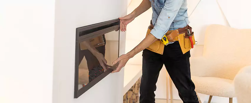 Metal Fireplace Installation in Orangevale, California