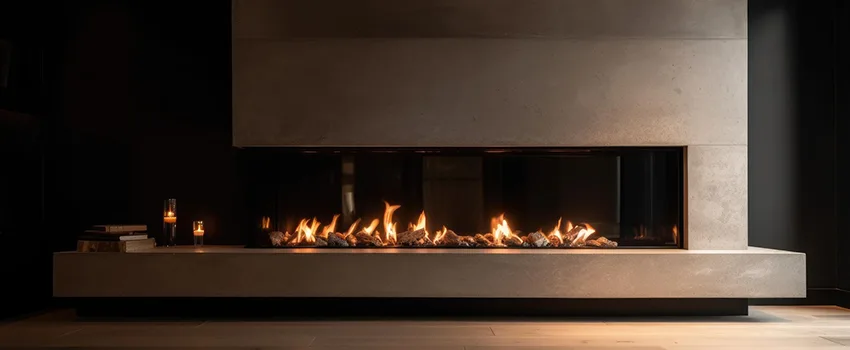 Gas Fireplace Ember Bed Design Services in Orangevale, California