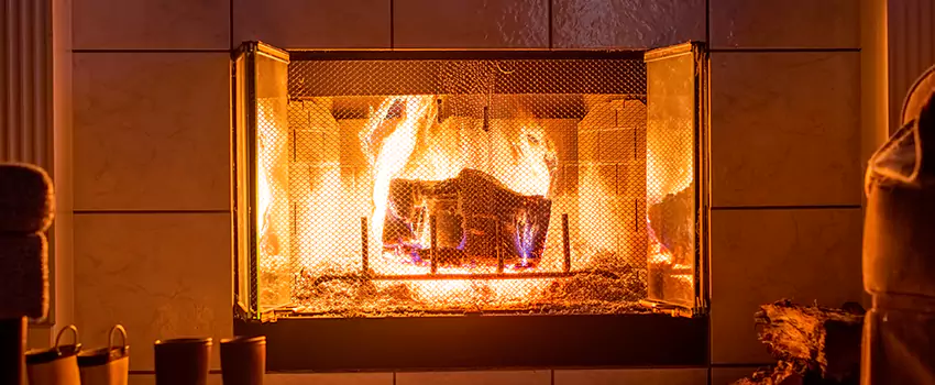 Mendota Hearth Landscape Fireplace Installation in Orangevale, California