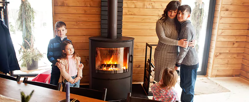 Morso Cast Iron Fireplace Insert Installation in Orangevale, California