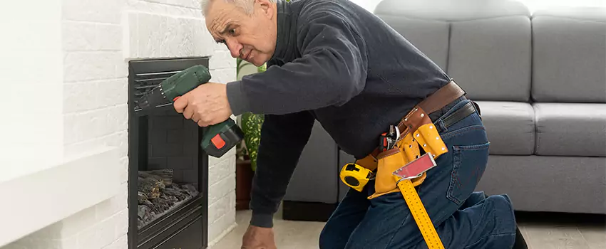 New Indoor Fireplace Installation in Orangevale, California
