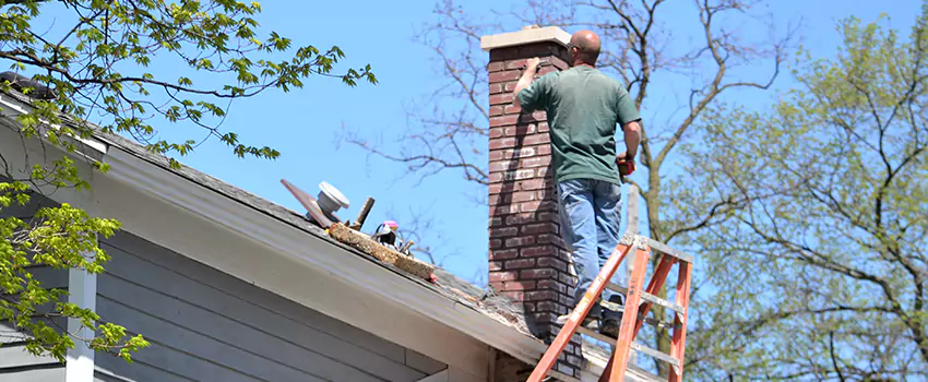 Vinyl and PVC Chimney Flashing Installation in Orangevale, CA