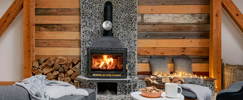 Thelin Hearth Products Direct Vent Gas Stove Fireplace Inspection in Orangevale, California